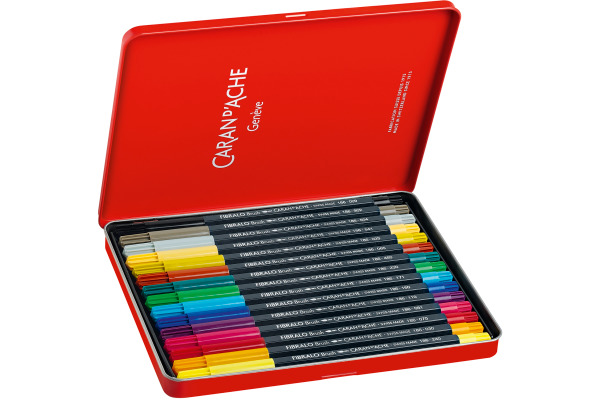 CARAN D'A Classic Fibralo Brush 0.5-5mm 186.315 assortiert 15 Farben