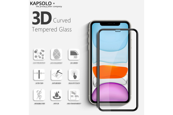 KAPSOLO Displayschutzglas KAP30201 Apple iPhone 8 Plus