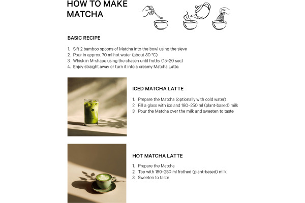 ESMÉE Matcha Tee Kit DS-191845 Keramik 4-teilig