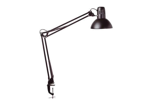 MAUL Tischleuchte MAULstudy 8230590 schwarz, E27, Klemmfuss