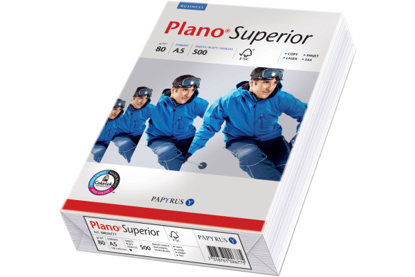 PLANO SUPERIOR Kopierpapier A4 88026776 weiss, 60g SB FSC 500 Blatt