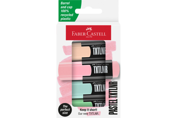FABER-CA. Textmarker 1-2mm 154214 Pastell 6 Stück