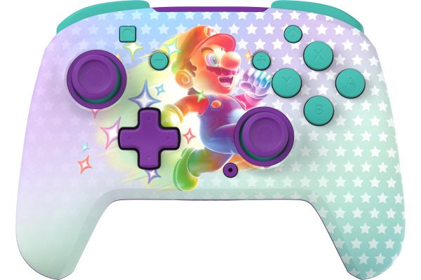 TURTLE B. Rematch Wireless Controller TBC810195 NSW, Invincible Mario