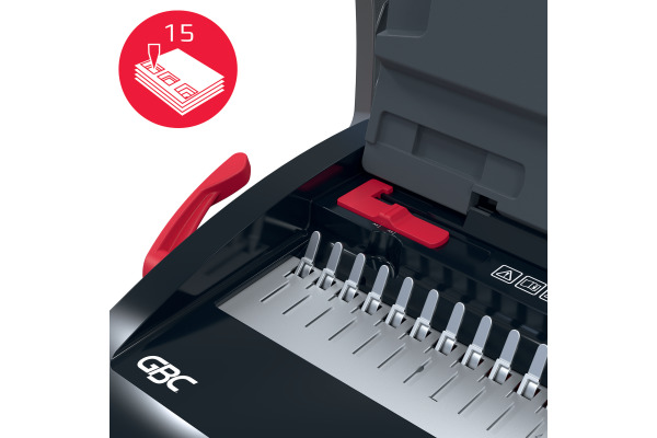 GBC Plastikbindegerät CombBind A4 4410061 CB15, 165 Seiten