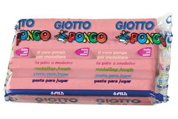 GIOTTO Knete Pongo 450g 514409 pink
