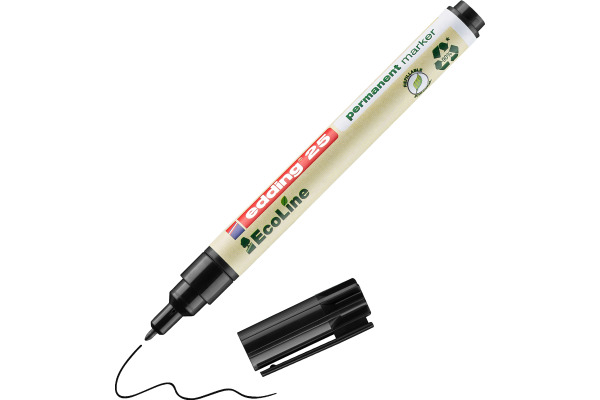 EDDING Permanent Marker 25 EcoLine 25-1 schwarz