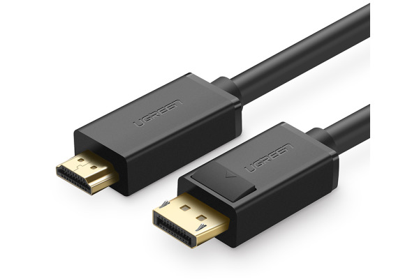 UGREEN Cable DP Male to HDMI Male 10239 1.5m, Black