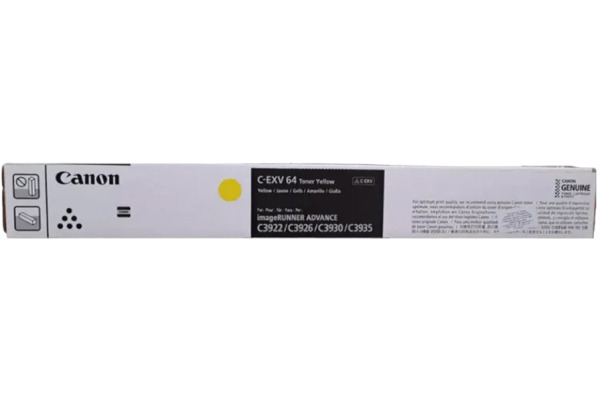 CANON Toner yellow C-EXV64Y IR-ADV DX C3900 25'500 Seiten