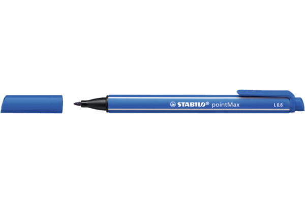 STABILO Fineliner PointMax 0.8mm 488/32 ultramarin blau