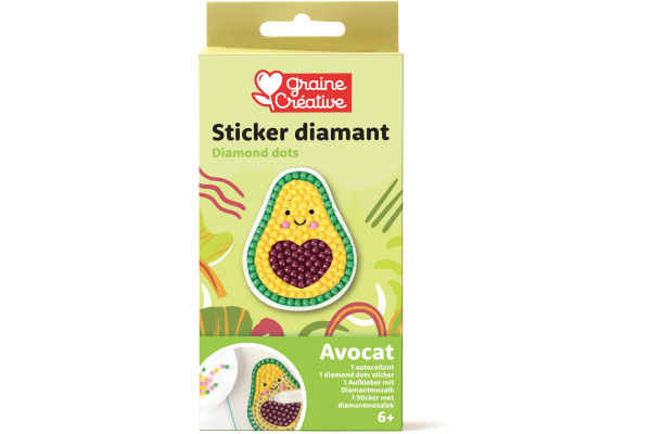GRAINECRÉ Diamond Sticker GC-750271 Avocado