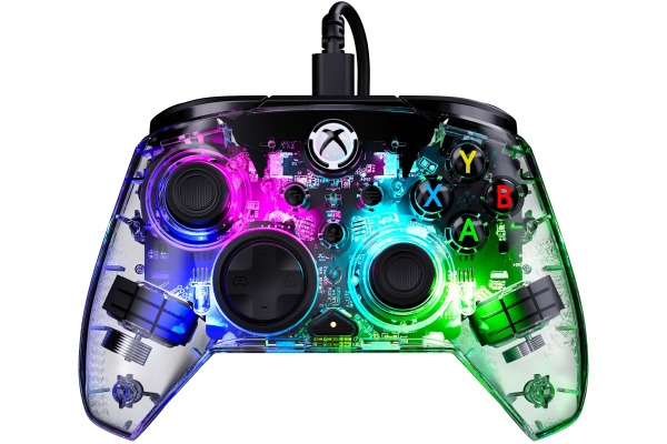 TURTLE B. Afterglow Wired Ctrl TBC200895 Xbox, Clear