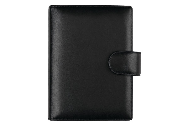 SUCCES Agenda Junior Ringbuch Nappa 84246102U schwarz 11x14.2cm