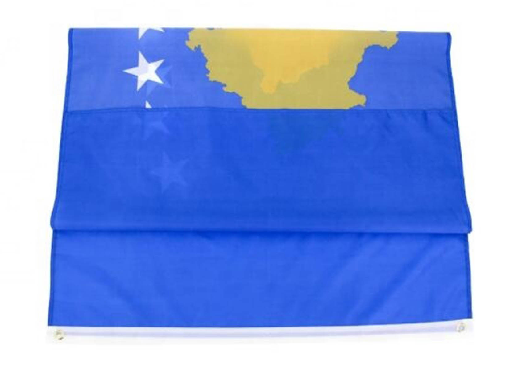 Kosovo Flagge 150x90cm Fahne aus Polyester 