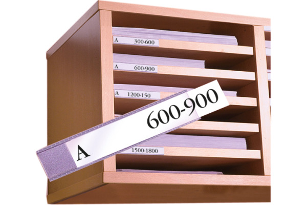 3L Beschriftungsfenster 15x150mm 7515-10 PVC selbstklebend 10 Stück