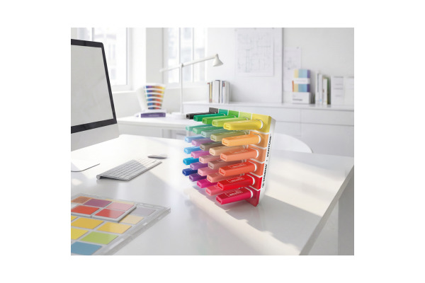 STABILO Boss Textmarker 2-5mm 70/30-6 Pantone Deskset 30 Stück