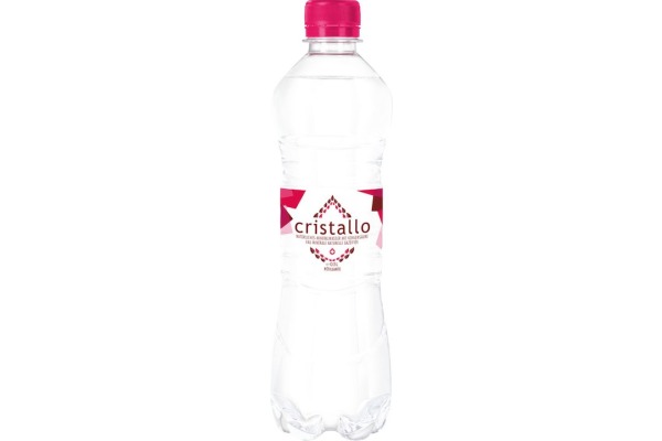 CRISTALLO rot, mit Kohlensäure, Pet 2113 50 cl, 12 Stk.