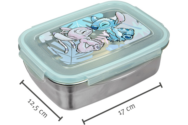 UNDERCOV Lunchbox Stitch 12.5x17x6cm STLI9904 Aluminium
