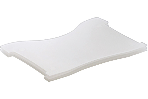 HAN Schwenkplatte Croco-Box A7 9037-63 transparent 4 Stück