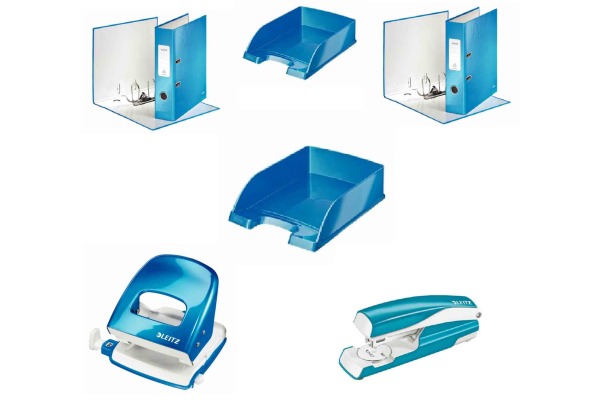 LEITZ Ordner WOW 180° 5.2cm 10060036 blau A4