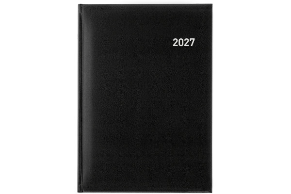 BIELLA Geschäftsagenda Quattro 2027 803410020 1T/1S schwarz ML 21x29.7cm