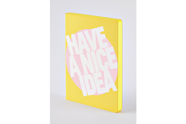 NUUNA Notizbuch GRAPHIC L A5 350054617 HAVE NICE IDEA,dots 128 Blatt