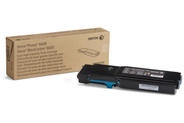 XEROX Toner-Modul HY cyan 106R02229 Phaser 6600 6000 Seiten