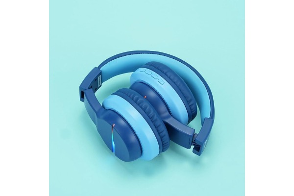 ICLEVER Kids Bluetooth Headphones C03-1702N BTH12, LED, 55h, blue