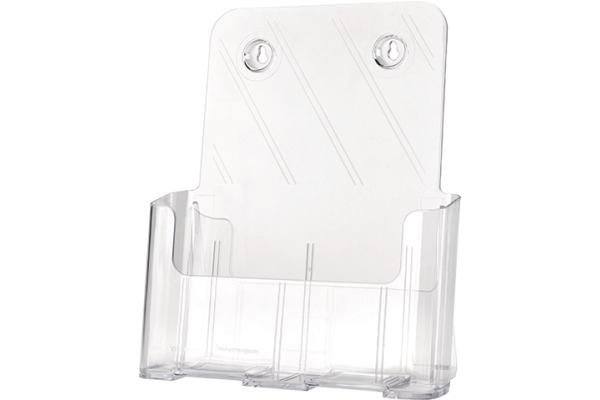 DEFLECTO Prospekthalter Standard A4 77001 transparent 240x280x45mm