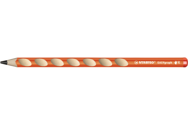 STABILO Bleistift EASYgraph HB 322/03HB Rechtshänder orange