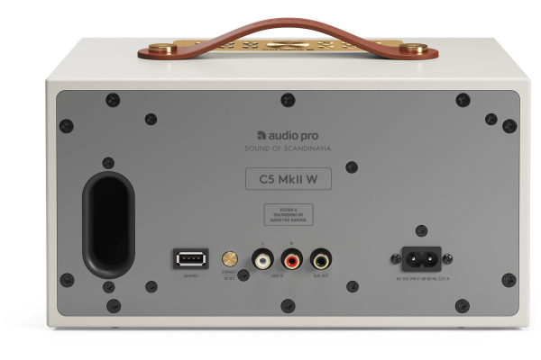 AUDIO PRO C5 MkII W Classic 15379 Multiroom-Speaker, Dune