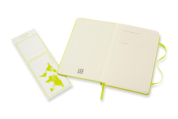 MOLESKINE Notizbuch Classic HC Pocket 420850857 liniert,limetten grün 96 Blatt