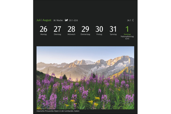 HARENBERG Postkartenkalender 2027 331025627 GEO Magische Natur 16x17.5cm