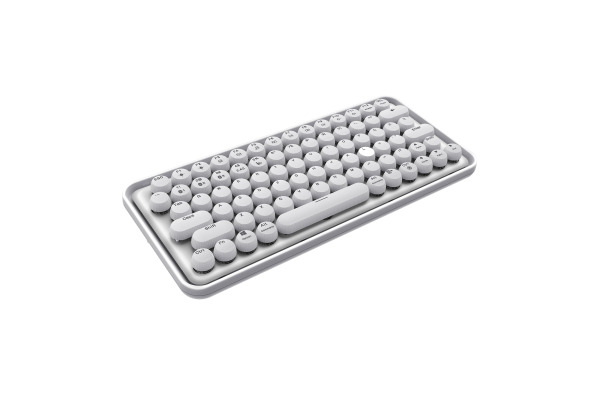 RAPOO Ralemo Pre 5 mech. Keyboard 11585 wireless, White-Silver