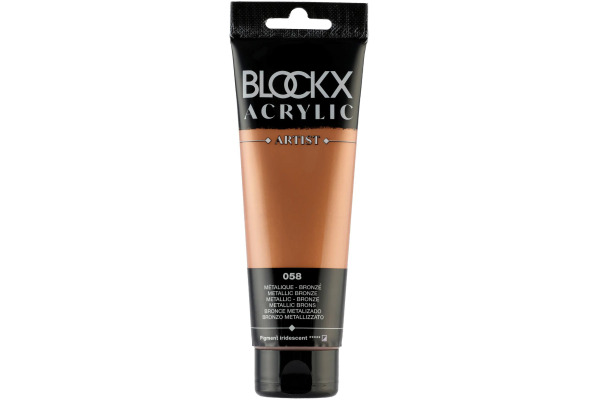 BLOCKX Acrylfarbe 120ml 60058BXC metallic bronze