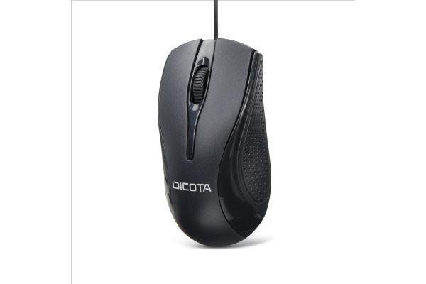 DICOTA Wired Mouse D32011 Black