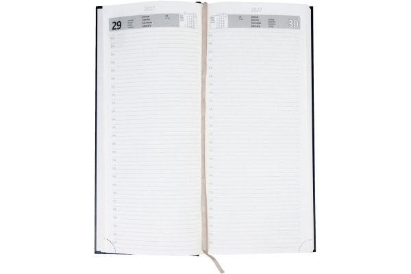 SIMPLEX Agenda lang Balacron 2027 40001.27 1T/1S blau ML 13.5x31.5cm