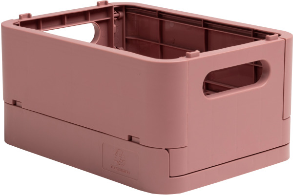 EXACOMPTA Klappbox Skandi A6+ 27038D Mini altrosa 185x35x135mm