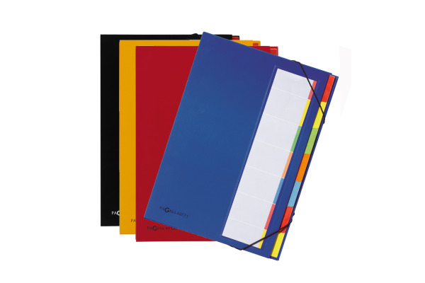 PAGNA Deskorganizer A4 44171-02 blau 7 Fächer