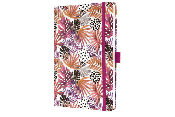 JOLIE Notizbuch Apricot Jungle A5 JN355 apricot, liniert 174 Blatt
