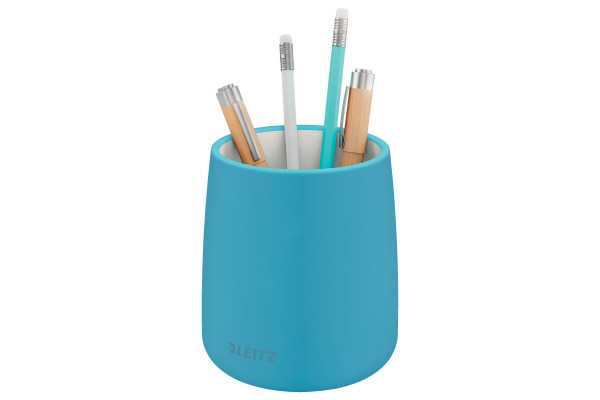 LEITZ Stifteköcher Cosy 53290061 blau 92x92x138mm