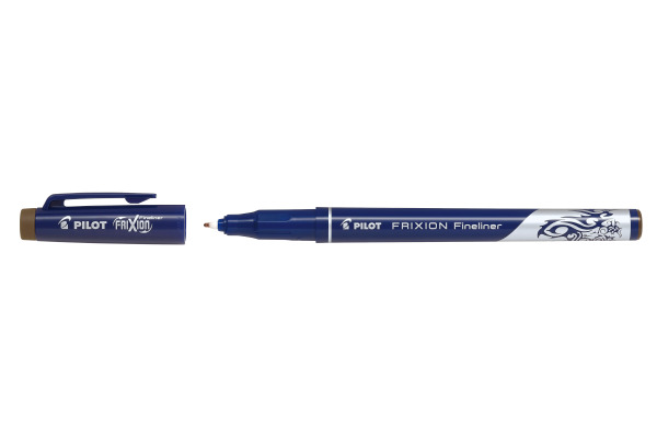 PILOT FriXion Fineliner 1.3mm SW-FF-BN braun, radierbar