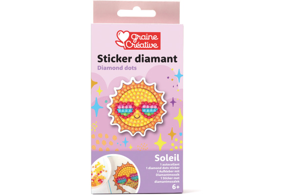 GRAINECRÉ Diamond Sticker GC-750275 Sonne