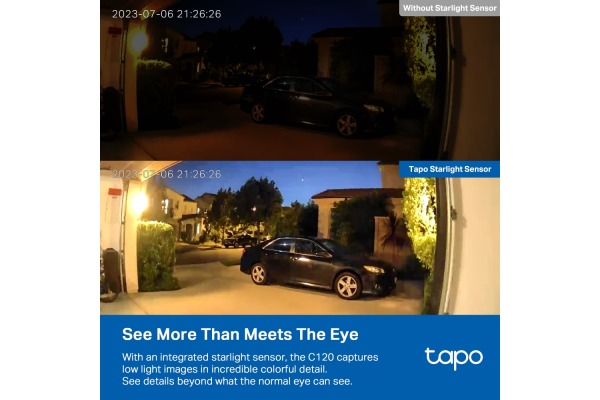 TP-LINK In/Outdoor Wi-Fi Camera TAPO C120