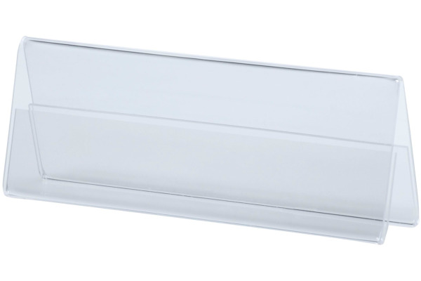 DEFLECTO Tischnamenschilder 48701 transparent A5
