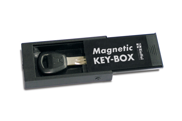 RIEFFEL Schlüsselbox 83x14x35mm A20999 schwarz, magnetisch