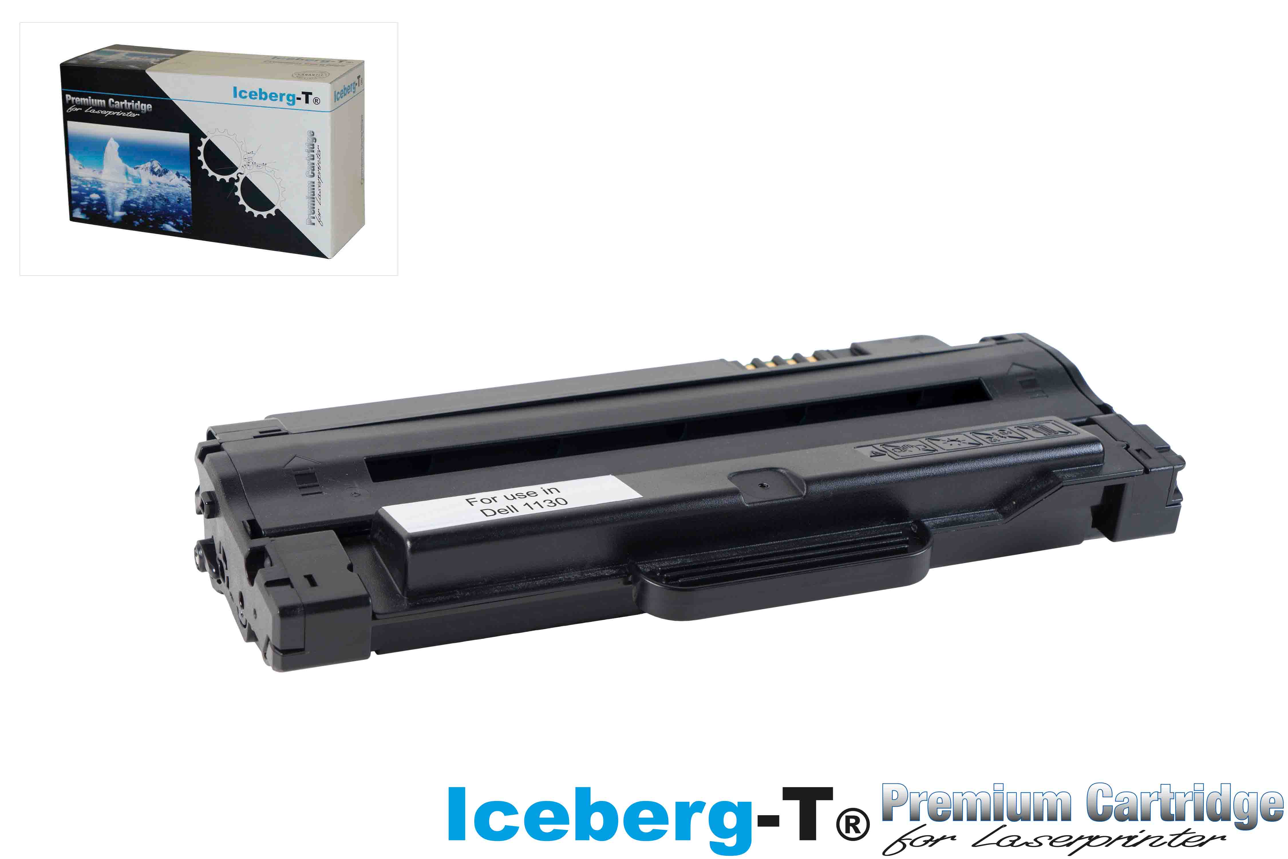 Iceberg-T Toner Dell 1130 2'500 Seiten, schwarz