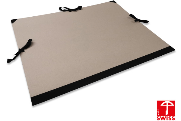 NEUTRAL Zeichenmappe Karton 665055 62x89cm grau