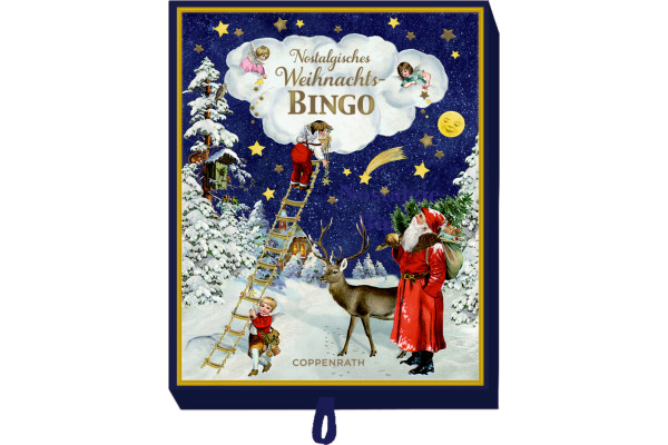 COPPENRAT Schachtelspiel 95269 Nostalgisches Weihnachtsbingo