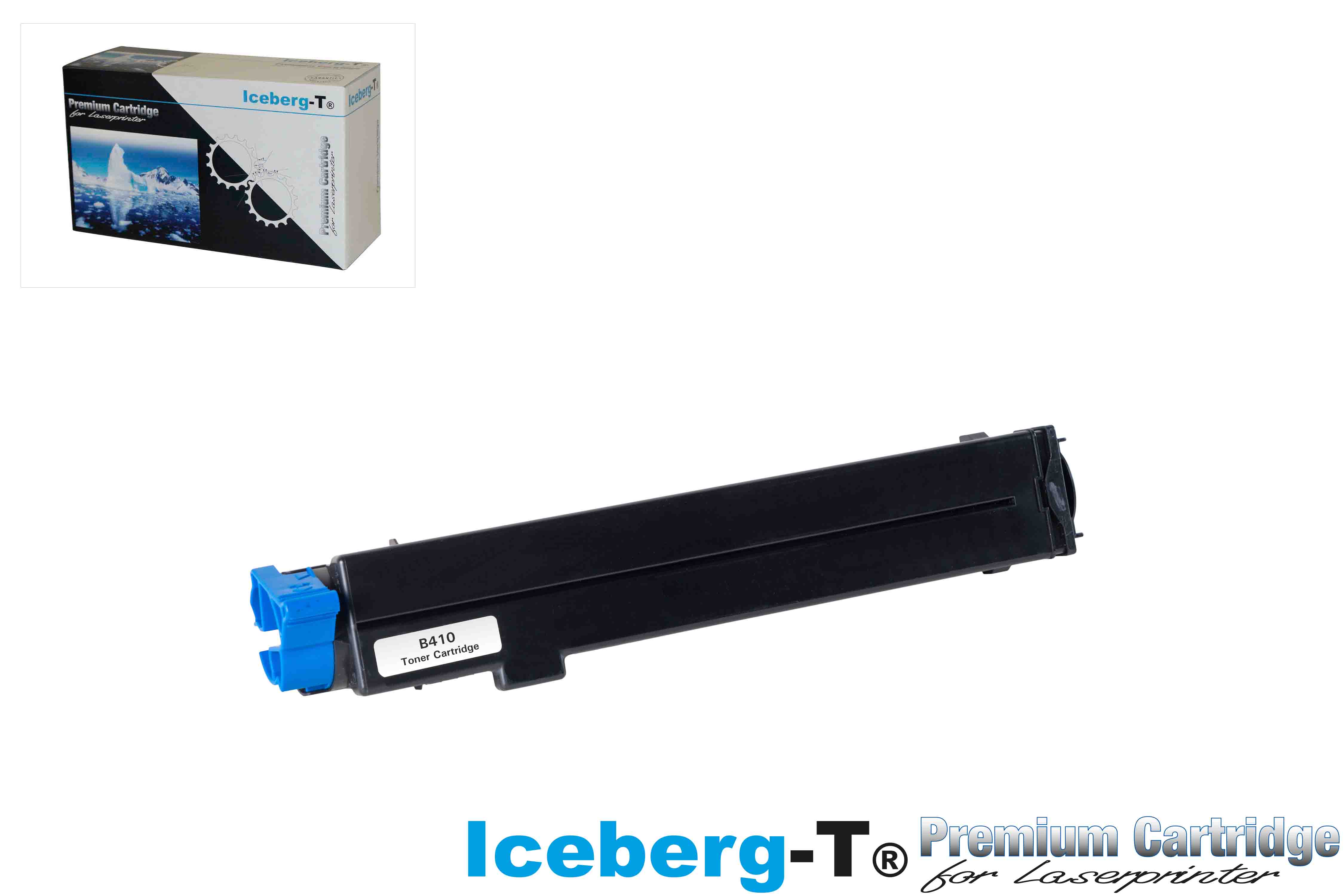 Iceberg-T Toner OKI B410 3'500 Seiten, schwarz