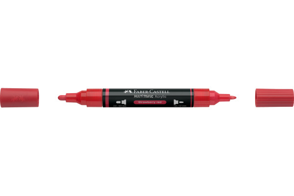 FABER-CA. Acrylmarker 1-3mm 185918 strawberry red